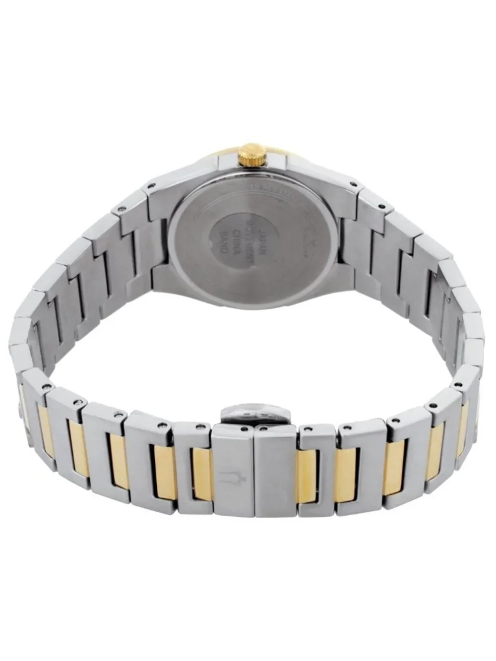 NWT Bulova Classic Quartz White Dial Ladies Watch
